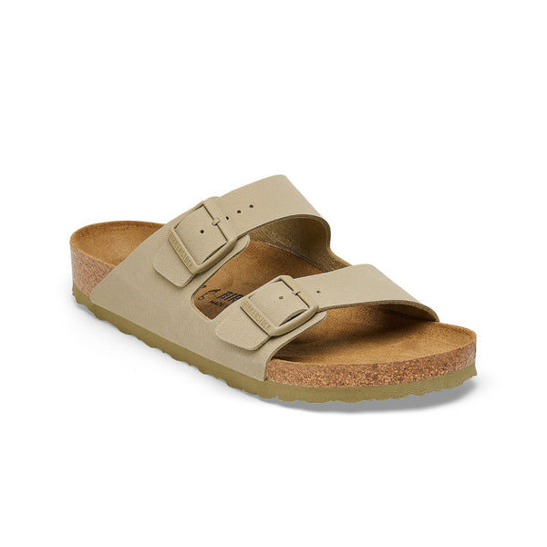 Birkenstock Arizona Birko-Flor (Faded Khaki) Men's Sandals 1027704