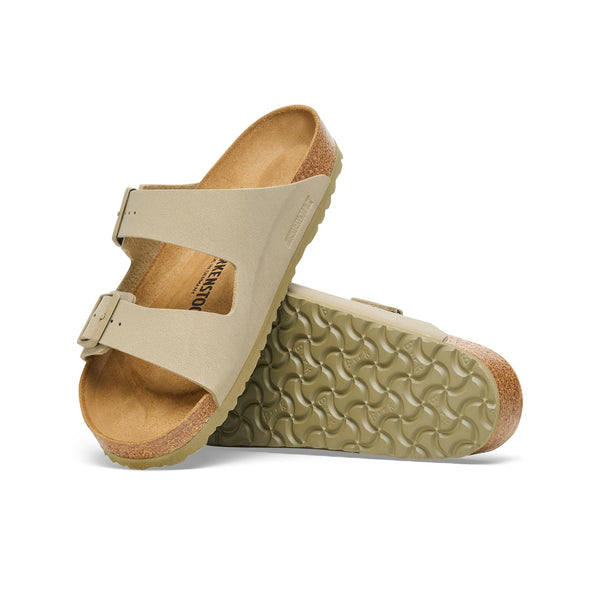 サンダル BIRKENSTOCK Men Sandals Kaki 1027039 Arizona Crosstown Men Oiled Leather Faded Khaki | BIRKENSTOCK