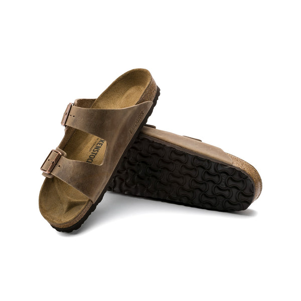 Birkenstock Arizona Oiled Leather (Tobacco Brown) Men's Sandals 352201 –  Kick Theory
