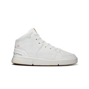 On Running THE ROGER Clubhouse Mid (White/Sandstone) Men Shoes 3MD11142765 3MD11142765