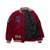 run sit & bike varsity jacket  50141