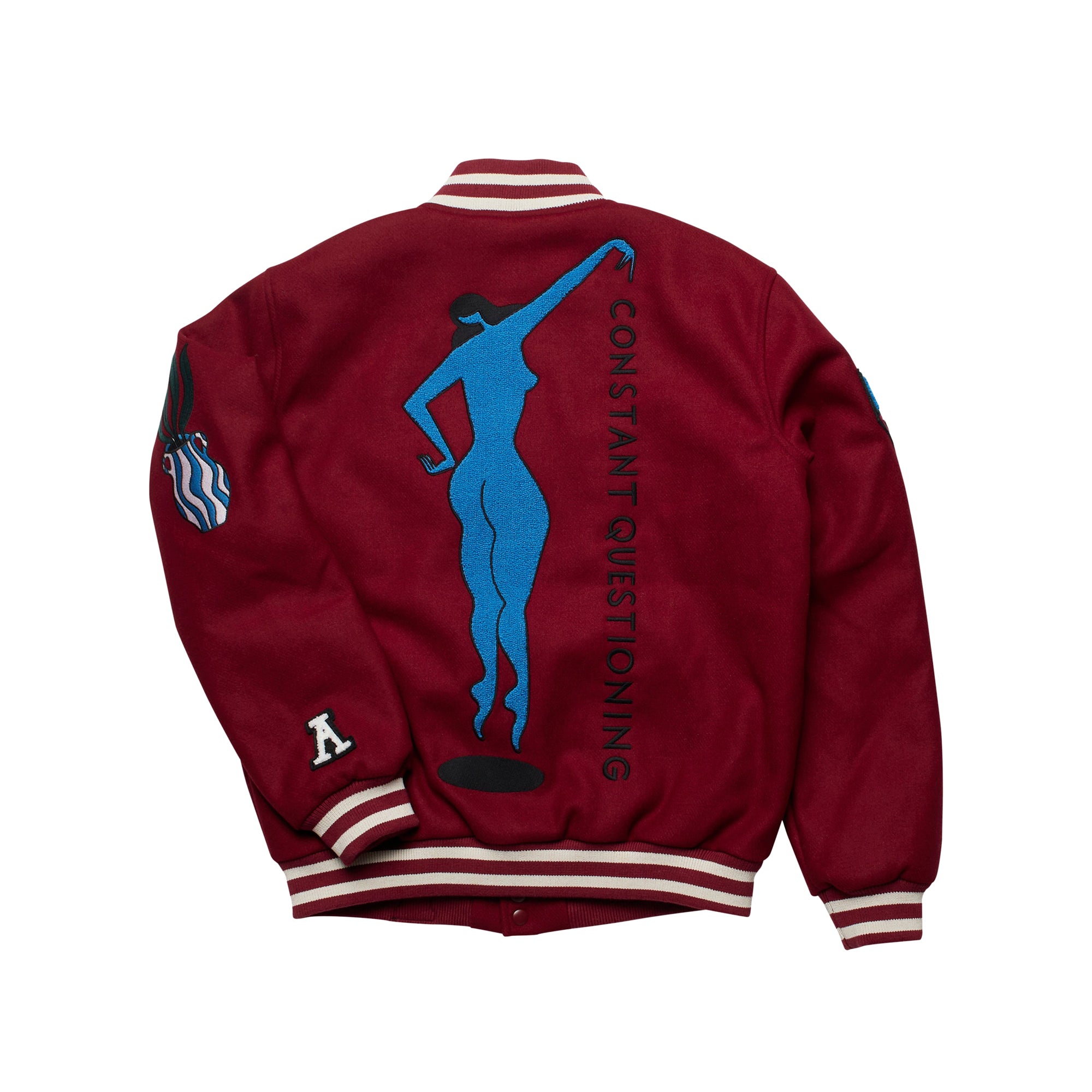 run sit & bike varsity jacket  50141