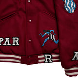 run sit & bike varsity jacket  50141