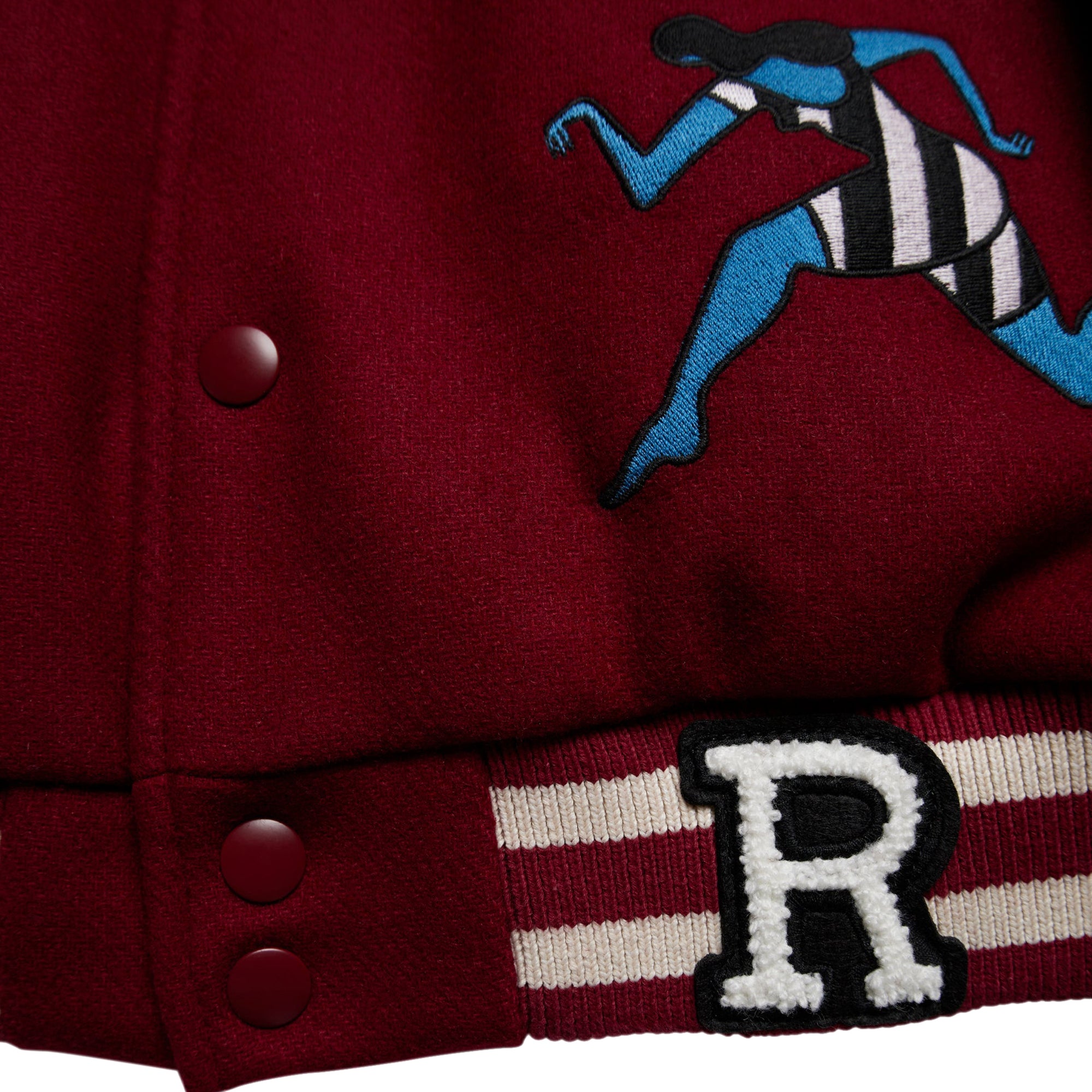 run sit & bike varsity jacket  50141
