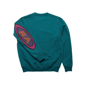 Parra "Loudness" (Coral Blue) Crewneck Sweatshirt 50516