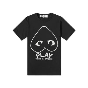 Comme des Garcons Play Inverted Heart Logo (Black) T-Shirt AZ-T114-051-1