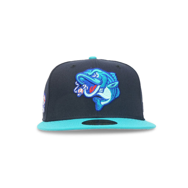 Gwinnett Stripers “GA Aquarium” Navy Teal Breeze New Era 5950