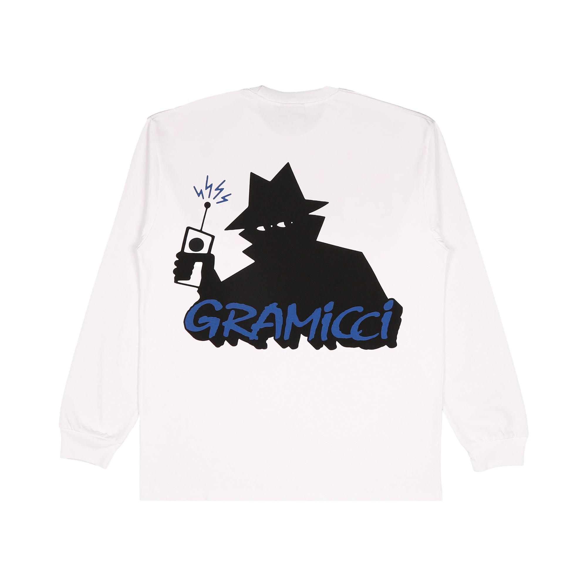 REAL BAD MAN X GRAMICCI DUDE LS TEE WHITE RBM1208901