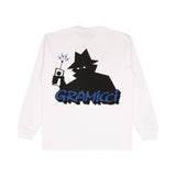 REAL BAD MAN X GRAMICCI DUDE LS TEE WHITE RBM1208901