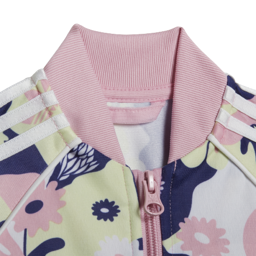 White Flower Allover Print SST Set HE6929