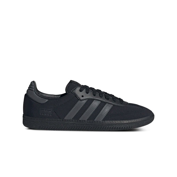Adidas Originals Samba OG (Core Black/Grey Five) Reflective Men's Shoe Kick Theory Adidas Originals Samba OG (Core Black/Grey Five) Reflective Men's Shoe Kick Theory