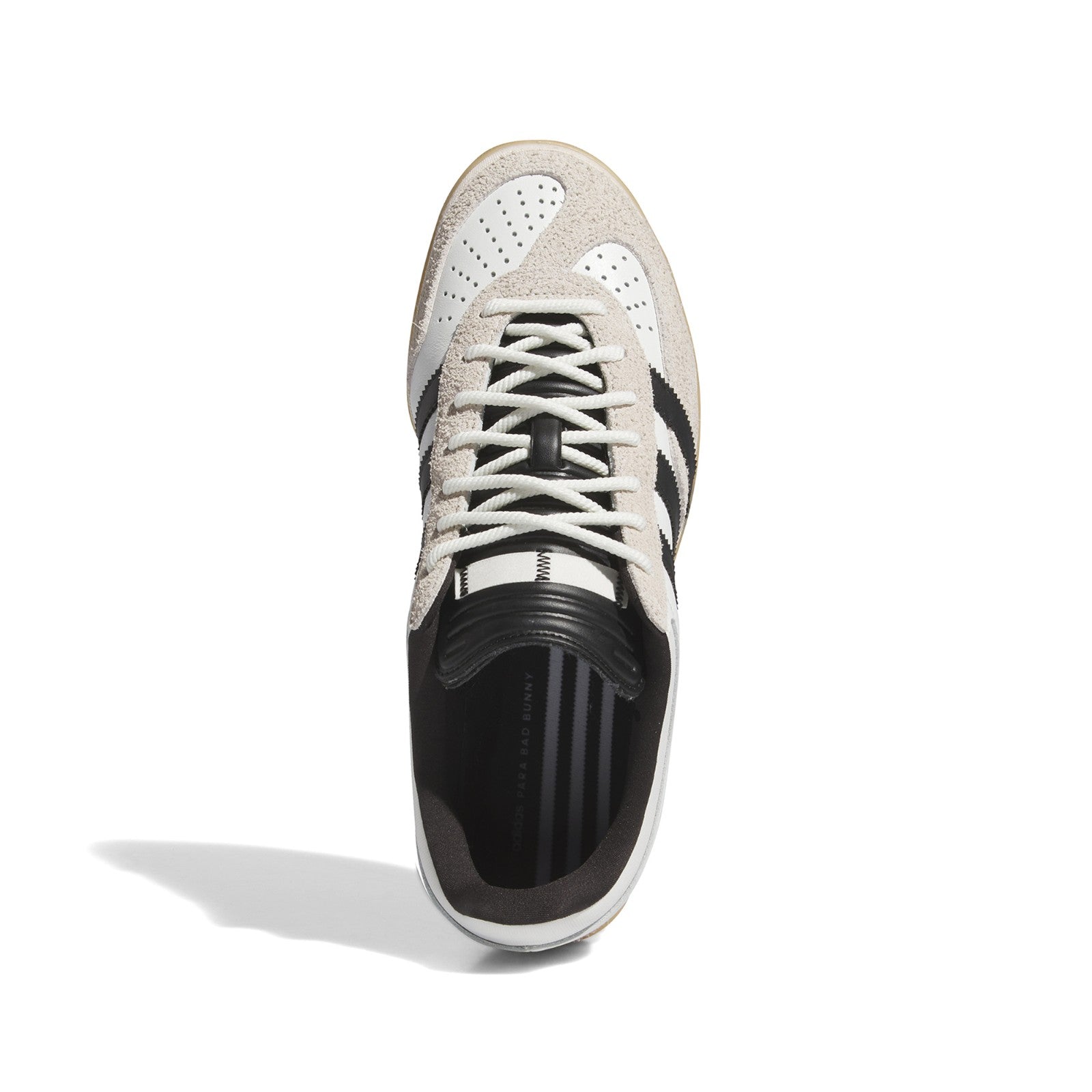 Adidas x Bad Bunny Gazelle Indoor (Alumina/Core Black/Gum) Men's Shoes IF9735