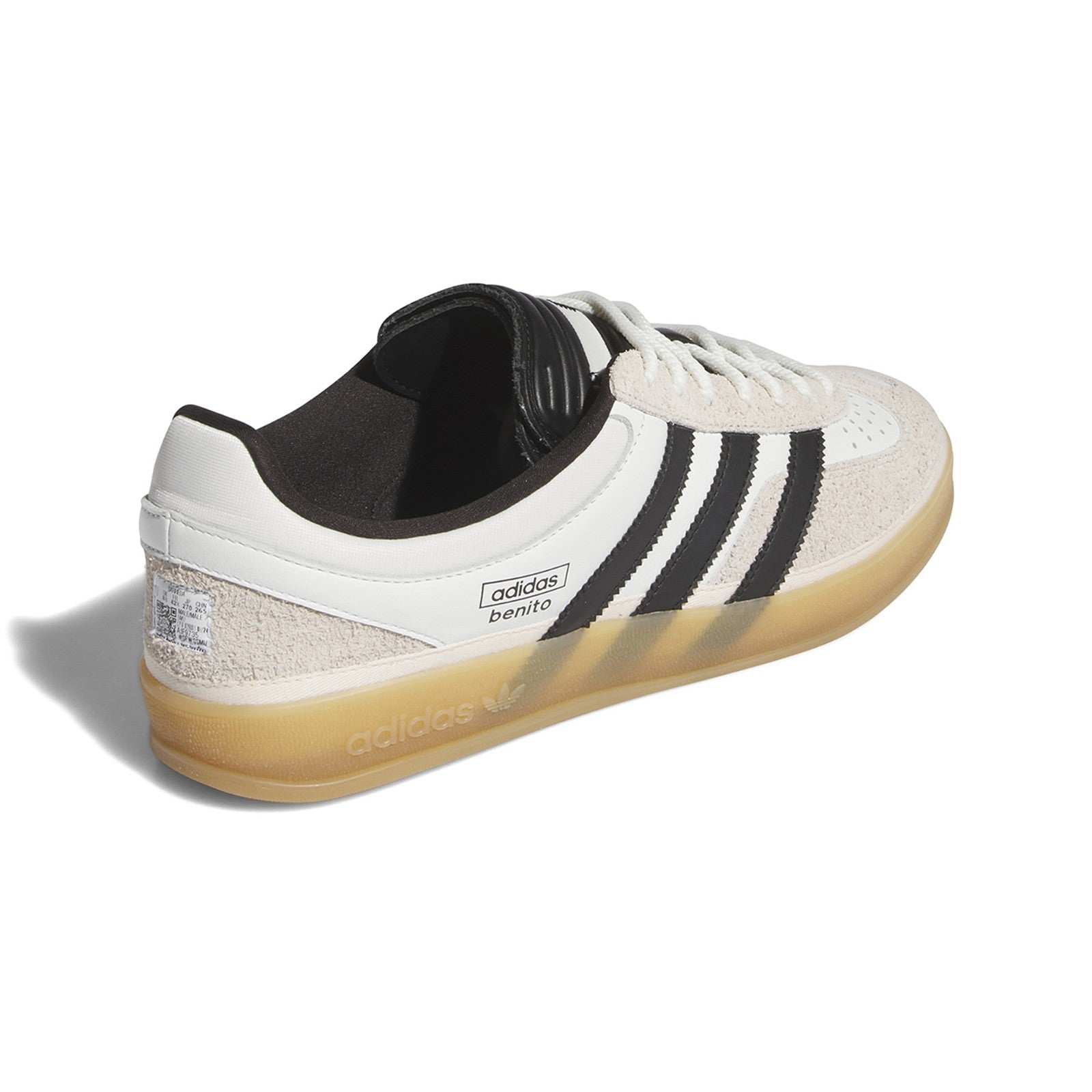 Adidas x Bad Bunny Gazelle Indoor (Alumina/Core Black/Gum) Men's Shoes IF9735