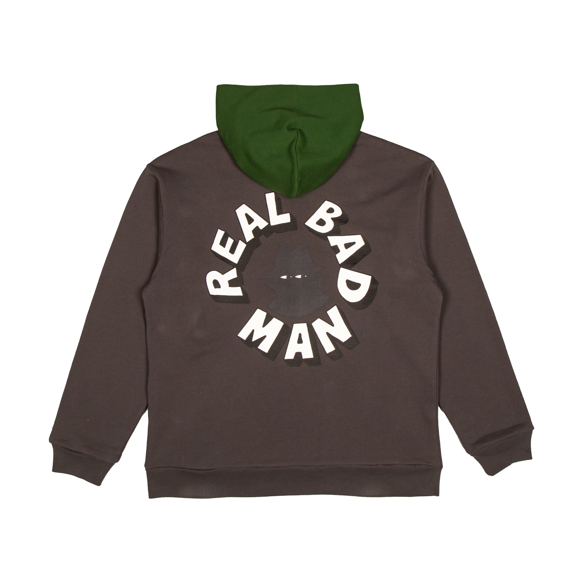 REAL BAD MAN 2 TONE HOOD FLEECE BLACK RBM1206701