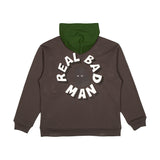REAL BAD MAN 2 TONE HOOD FLEECE BLACK RBM1206701