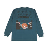 REAL BAD MAN "STOP WORRYING" LONG SLEEVE TEE DEEP DIVE RBM1208101