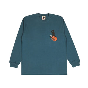 REAL BAD MAN "STOP WORRYING" LONG SLEEVE TEE DEEP DIVE RBM1208101