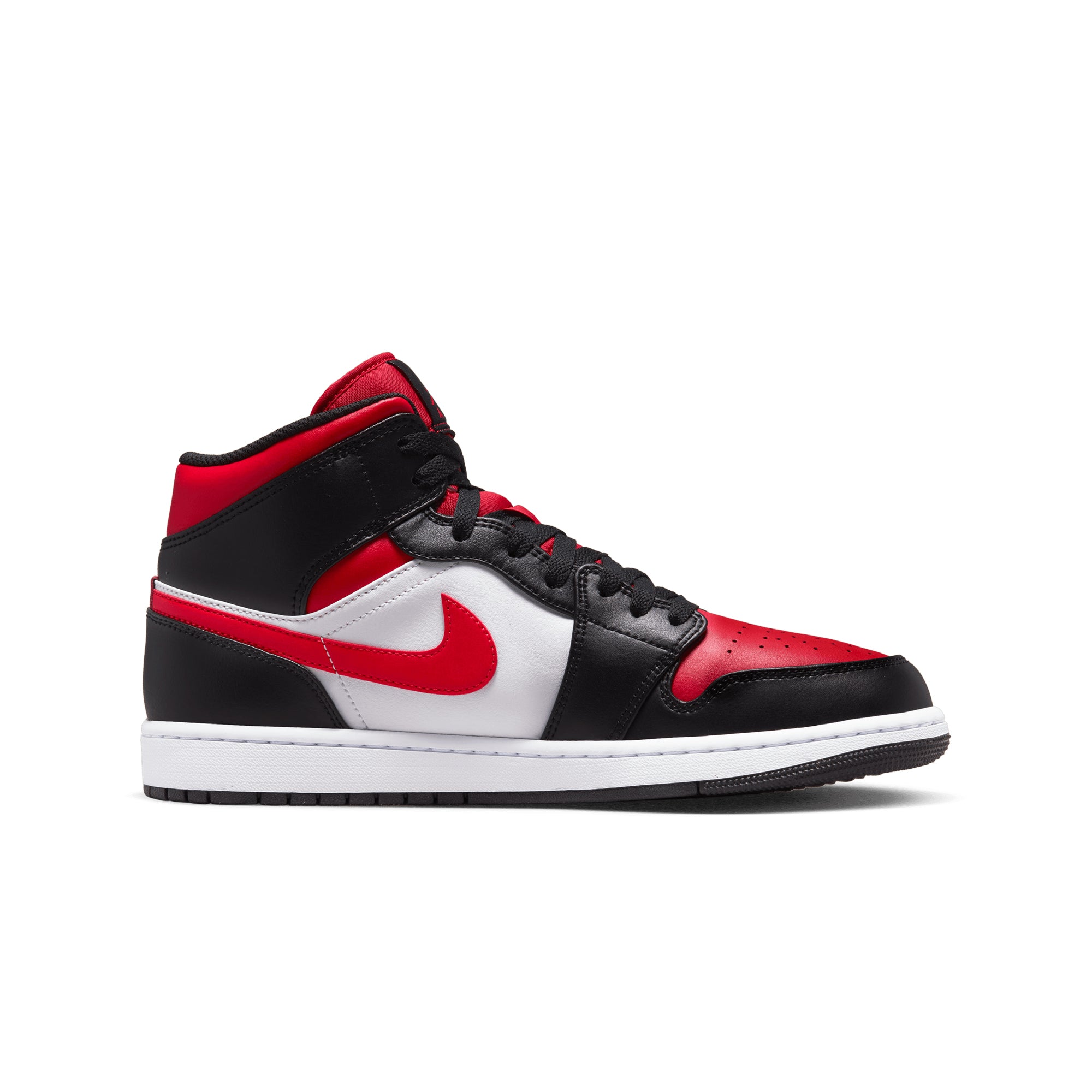 Air Jordan 1 Mid 'Bred Toe' 554724-079