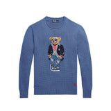 Polo Polo Ralph Lauren (Blue Heaven) Regatta Polo Bear Cotton Mockneck Sweater 710909198001