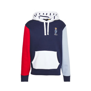 Polo Polo Ralph Lauren Long-Sleeve Men's Color Blocked Regatta Cruise Bear Hoodie Fleece 710909724001
