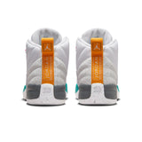 Air Jordan 12 Retro "White Vapor Green" Pre-School Kids Shoes 151186-130