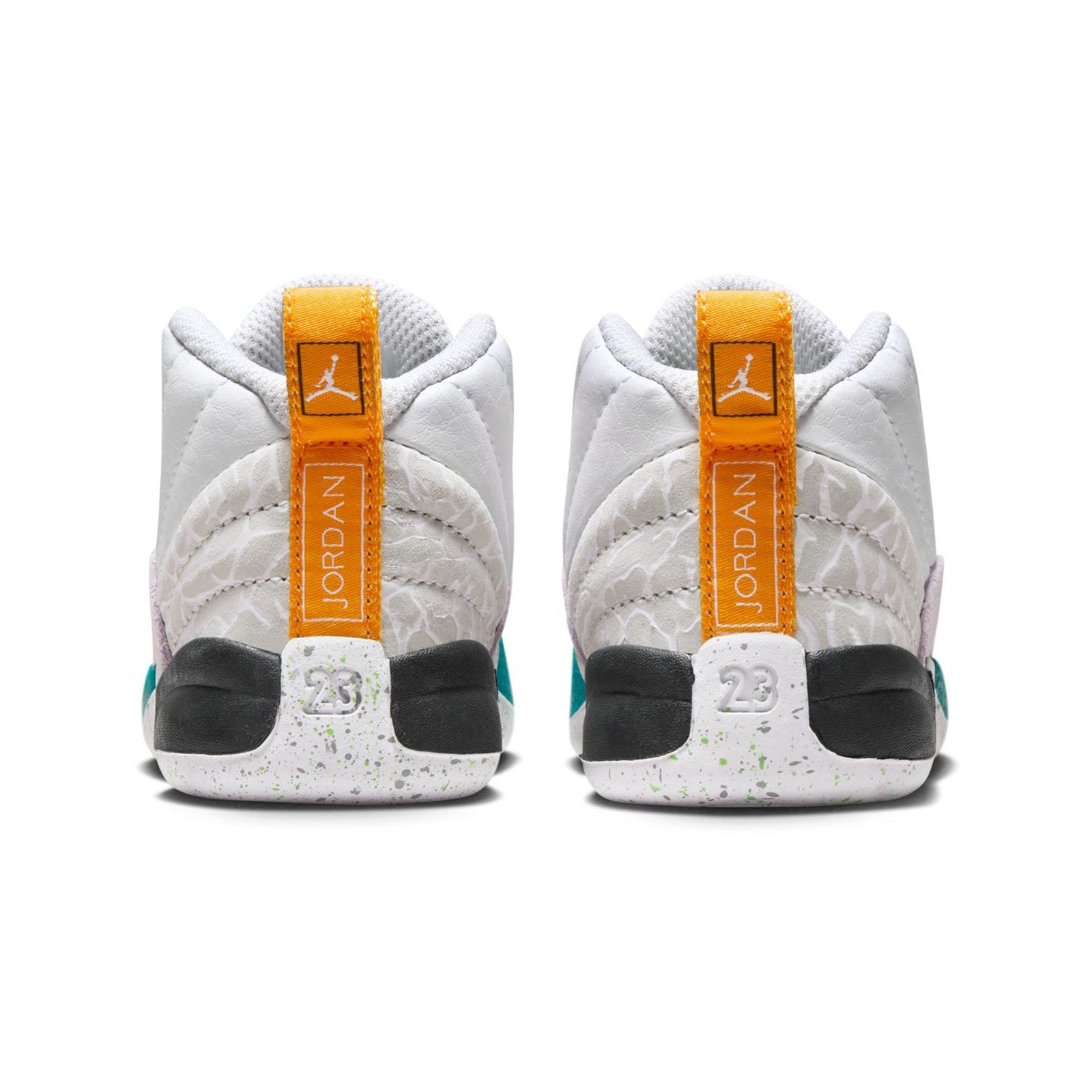 Air Jordan 12 Retro "White Vapor Green" Toddler Kids Shoes 850000-130