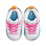 Air Jordan 12 Retro "White Vapor Green" Toddler Kids Shoes 850000-130