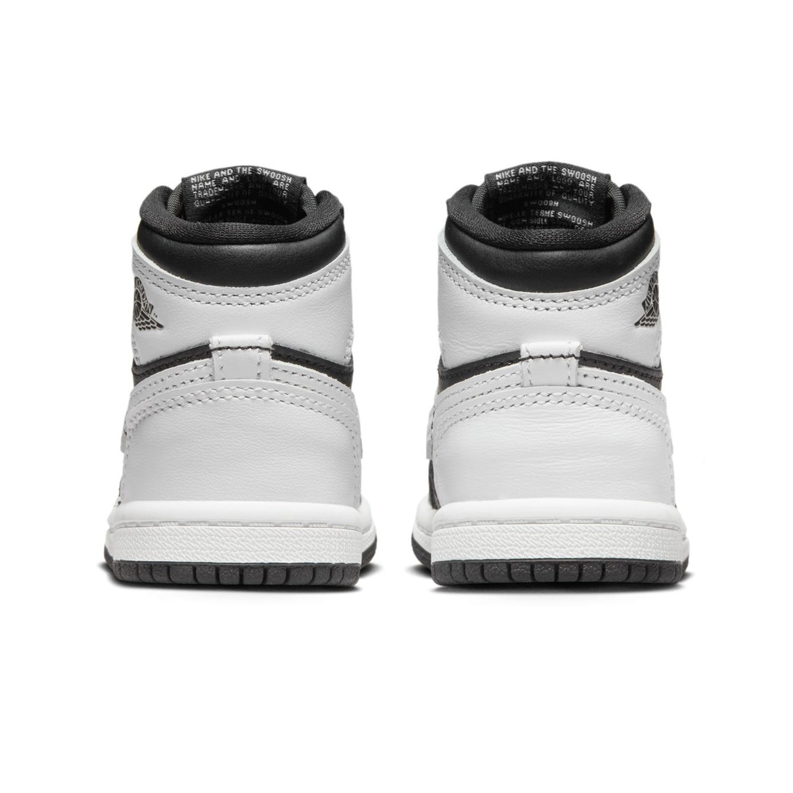 Air Jordan 1 Retro High OG "Black White" Toddler Shoes FD1413-010
