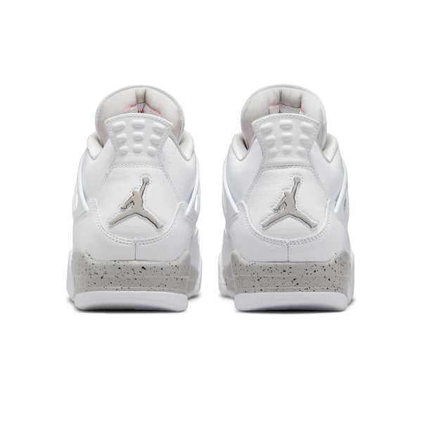 靴 NIKE AIR JORDAN 4 RETRO TECH WHITE Nike Air Jordan 4 Retro White Tech Cement Oreo Men Size 10.5