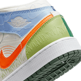 Air Jordan 1 MID SE (GS) 'Stitch' DX2462-100