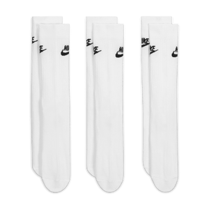 Nike Sportswear Everyday Essential Crew Socks (3 Pairs) DX5025-100