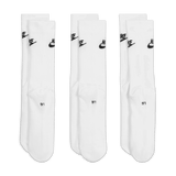 Nike Sportswear Everyday Essential Crew Socks (3 Pairs) DX5025-100