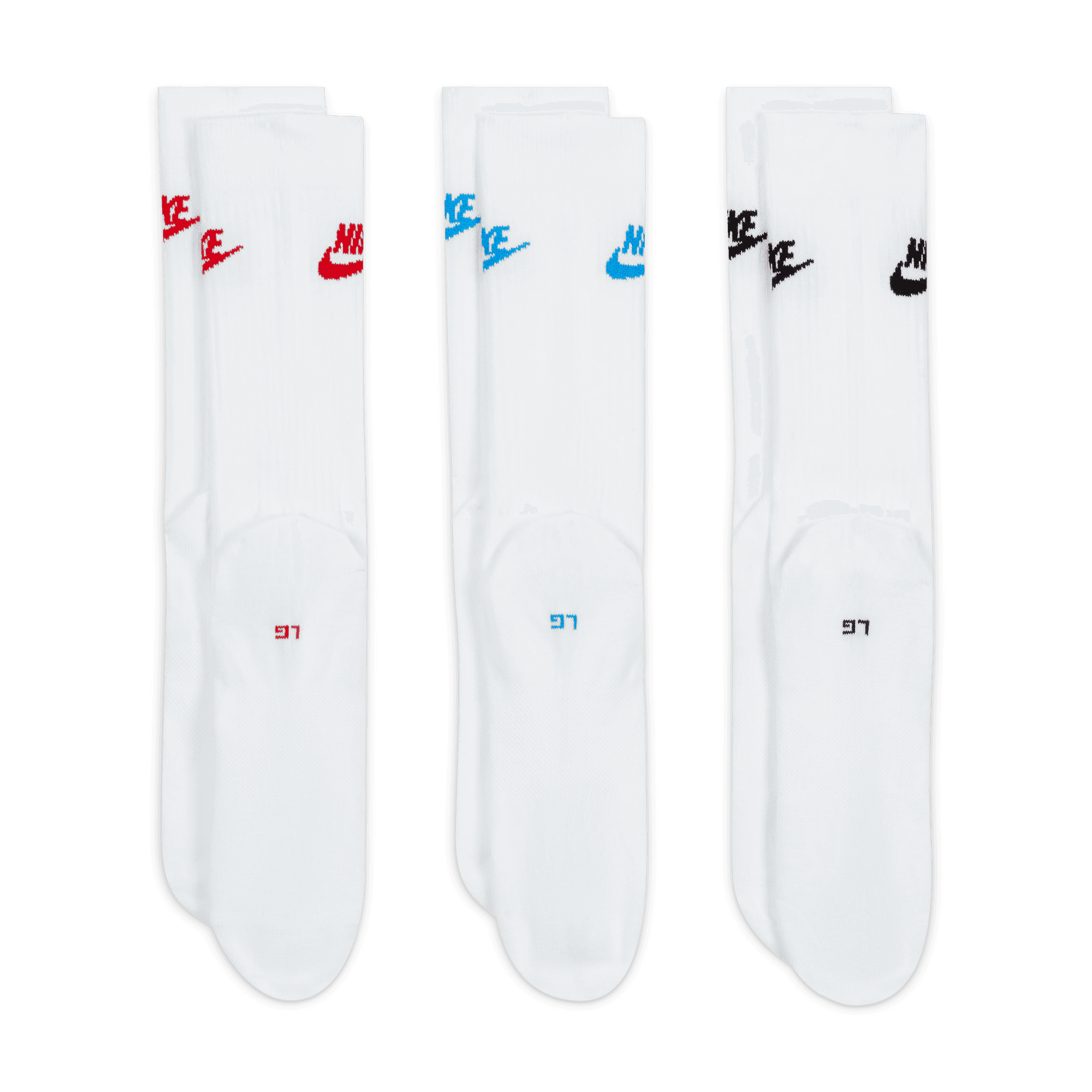 Nike Sportswear Everyday Essential Crew Socks (3 Pairs) DX5025-911