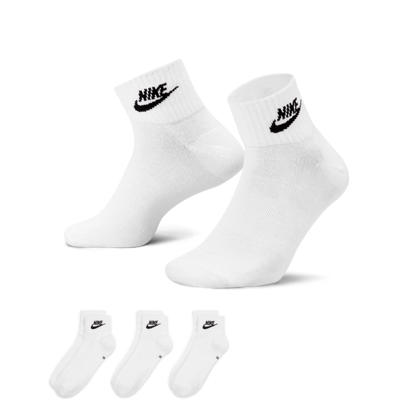 White nike sales ankle socks womens