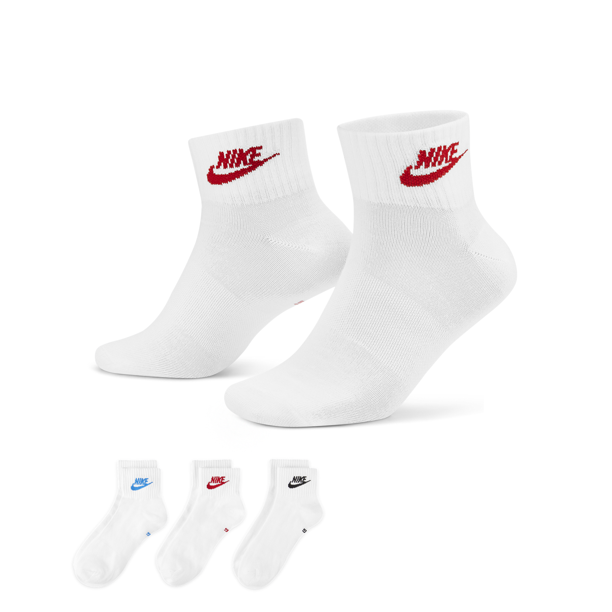 Nike Everyday Essential Ankle Socks (3 Pairs) DX5074-911