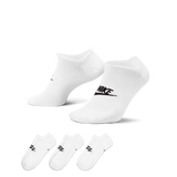 Nike Sportswear Everyday Essential No-Show Socks (3 Pairs) DX5075-100