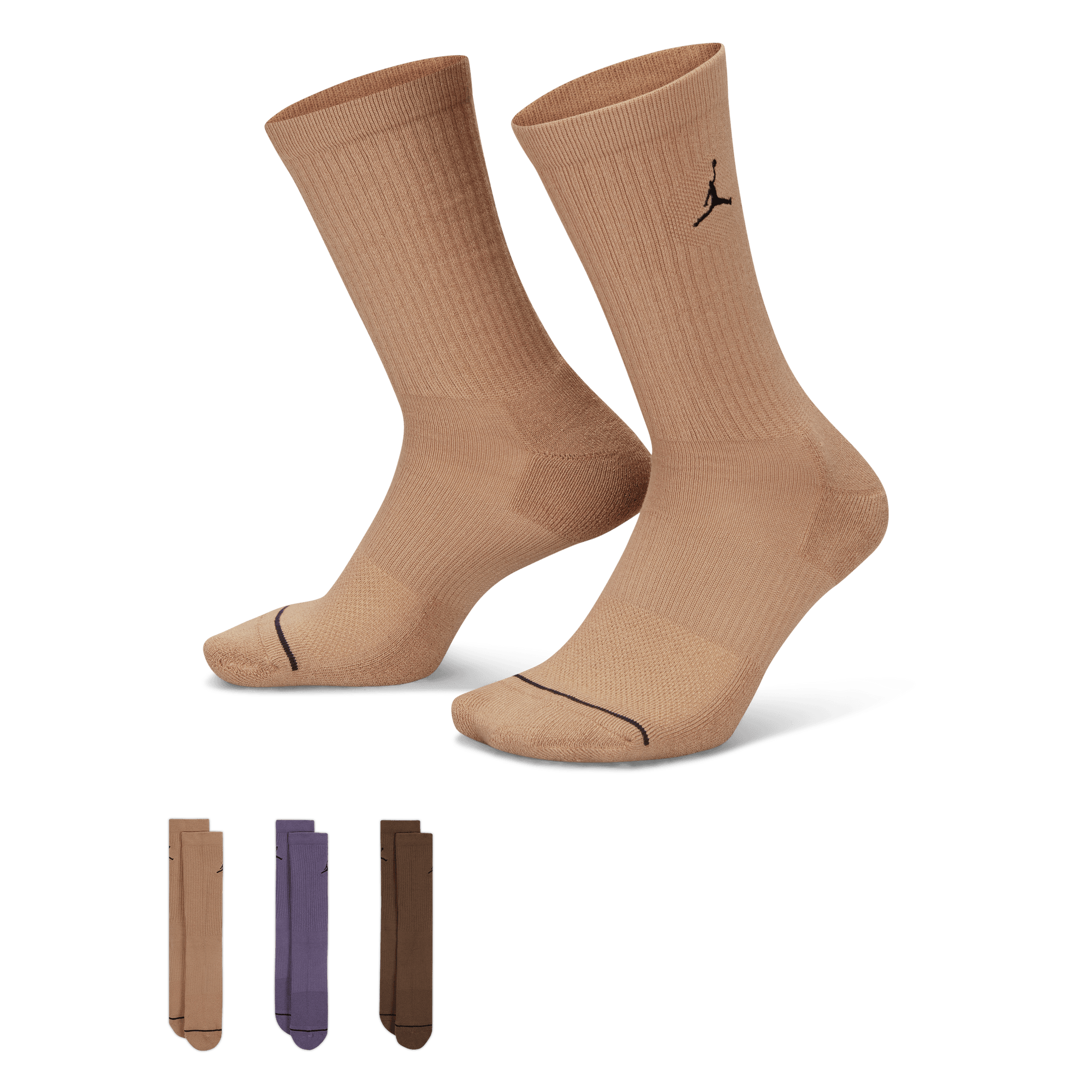 Jordan Everyday Crew Socks (3 pairs) DX9632-905