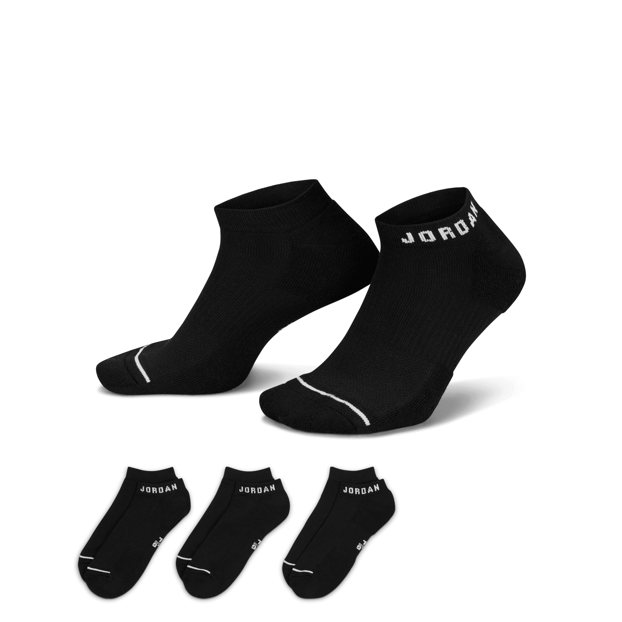Jordan Everyday No-Show Socks (3 Pairs) DX9656-010