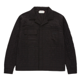 H QUILTED JACKET
 HTG230166-BLACK