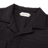 H QUILTED JACKET
 HTG230166-BLACK