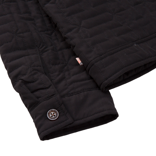 H QUILTED JACKET
 HTG230166-BLACK