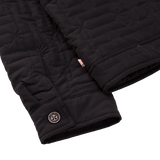 H QUILTED JACKET
 HTG230166-BLACK