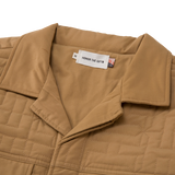 H QUILTED JACKET HTG230166-KHAKI