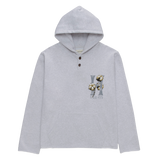 COTTON H HOODIE HTG230162-ASHHEATHER