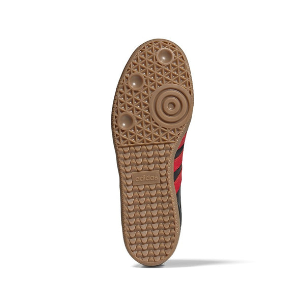 Adidas Originals Samba OG (Carbon/Better Scarlet/Gum) Men's Shoes IG61 Kick Theory Adidas Originals Samba OG (Carbon/Better Scarlet/Gum) Men's Shoes IG61 Kick Theory