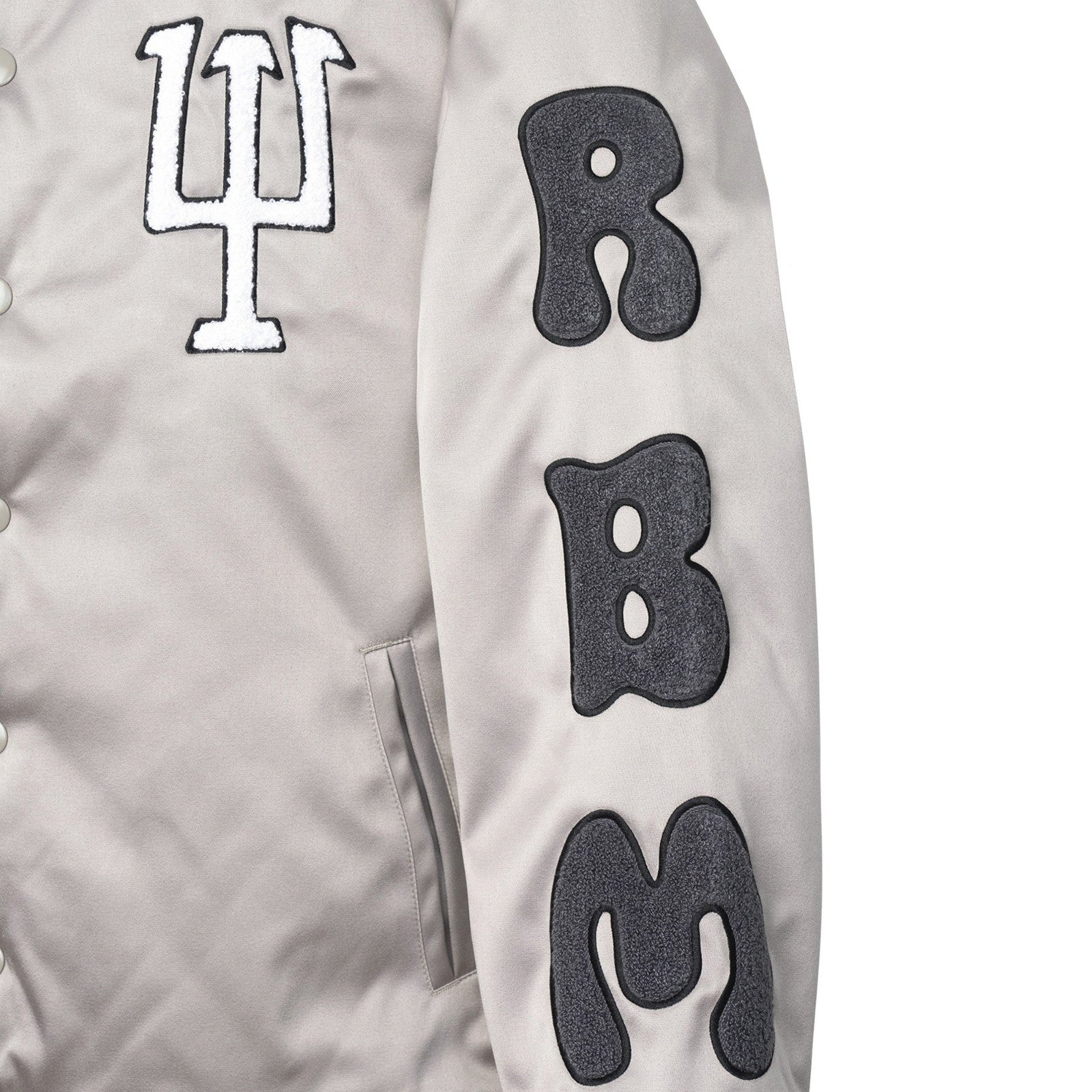 RBM Grey TEAM JACKET
