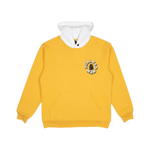 Real Bad Man RBM 2 TONE HOOD FLEECE MUSTARD  SMALL RBM1206801