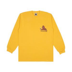 Real Bad Man GRAMICCI DUDE LS TEE MUSTARD  SMALL RBM1209001