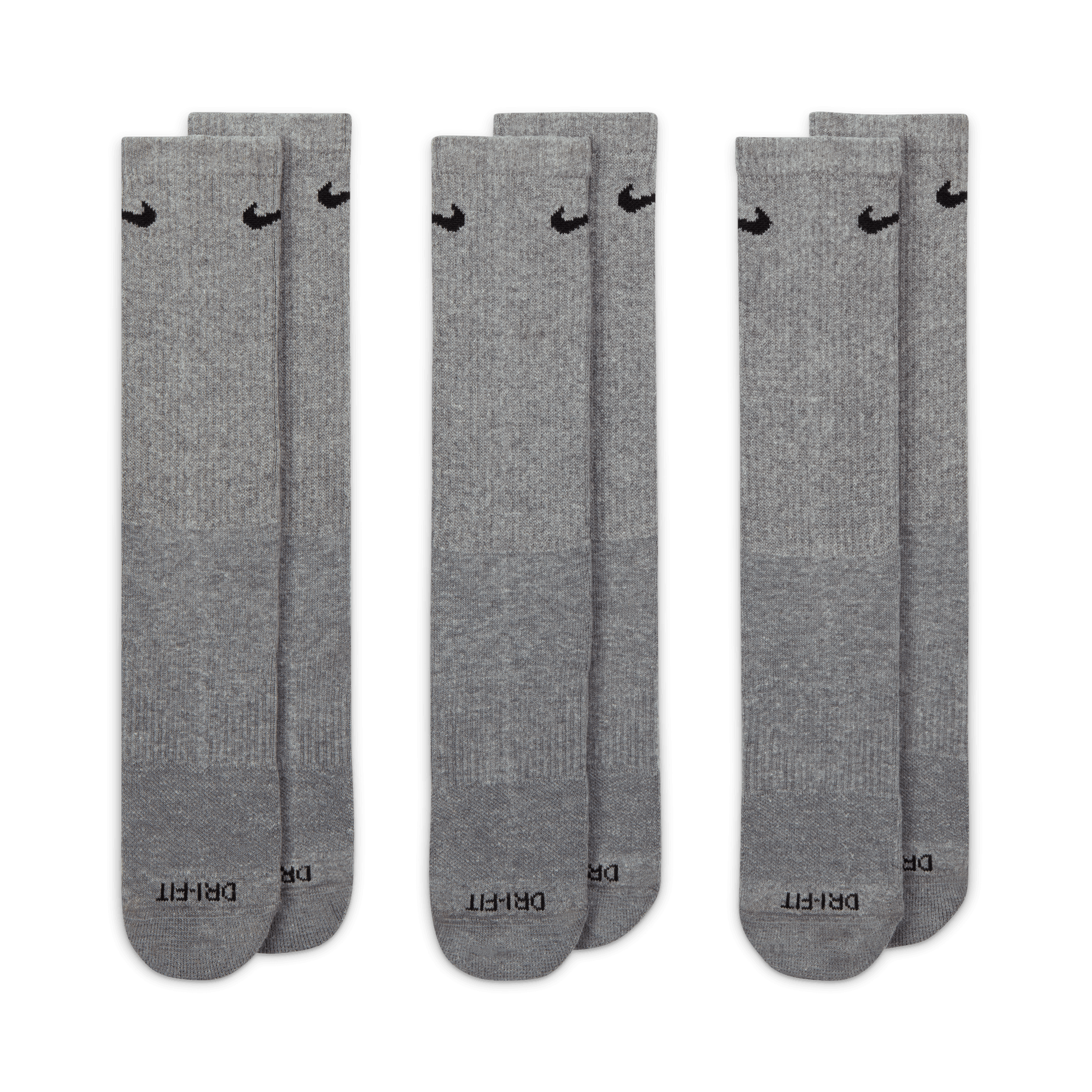 Nike Everyday Plus Cushioned Training Crew Socks (3 Pairs) SX6888-064