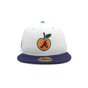 Atlanta Braves New Era 5950 "The Big Game XXVIII" Chrome Purple Teal
